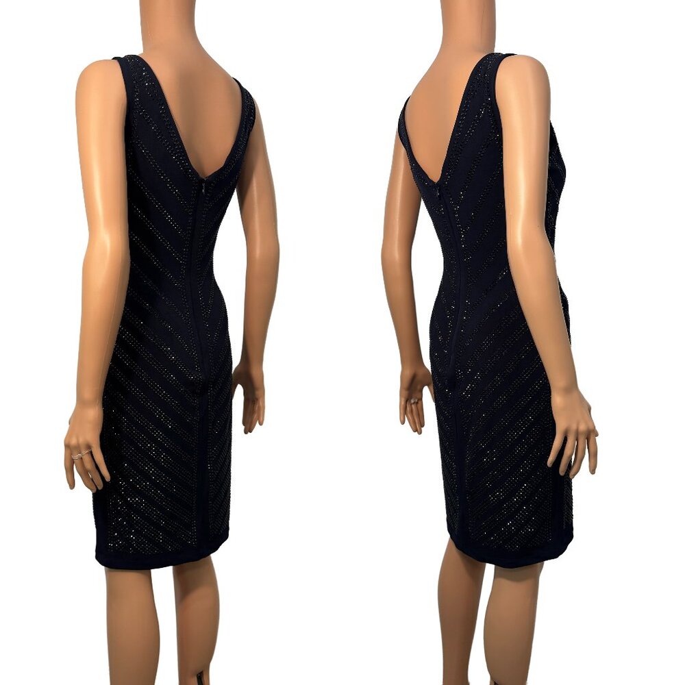 Philosophy Black Rhinestone Pattern Sleeveless Na… - image 4